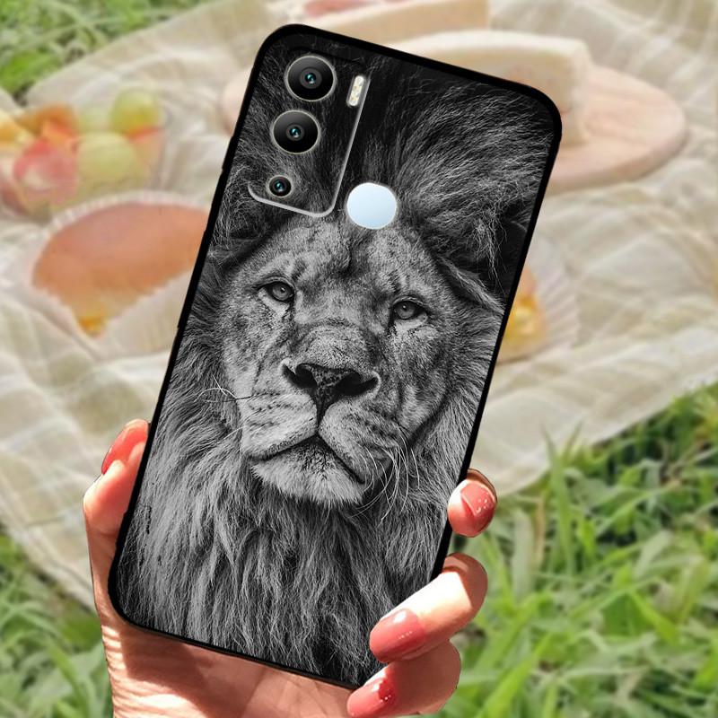 For Infinix Hot 12i Case 12 i X665B Silicone Soft TPU Phone Cover For Infinix Hot 12 Pro X668C Cases Hot12 X6817 Bumper Fundas