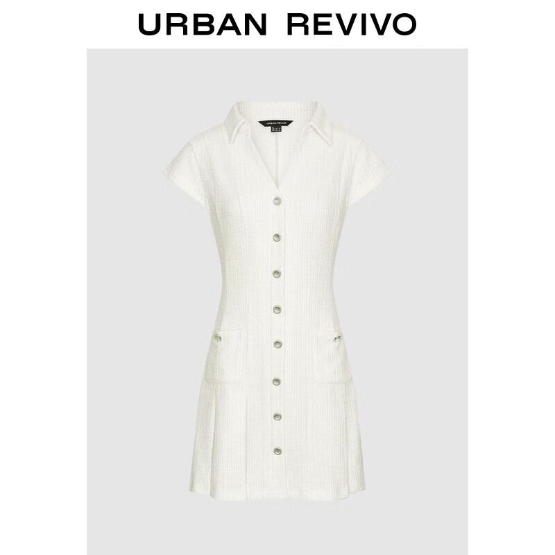 UR2026 Women s Relaxed Fit Textured Dress M