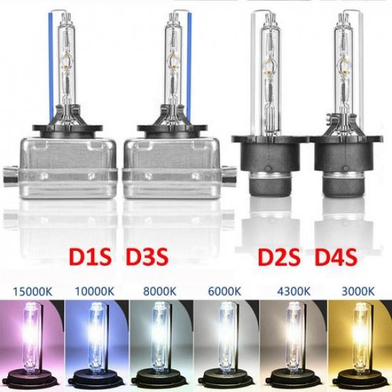 35W D1S D2S HID Xenon Headlight Light Bulbs OEM Replacement 6000k 8000K 2X