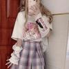 2KWEIRD Japonské Anime Potisk Grafické Tričko Dámské Letní Goth Top Mujer Rozparkové Rukávy Dívčí Y2k Oblečení Estetické Harajuku Kawaii Trička