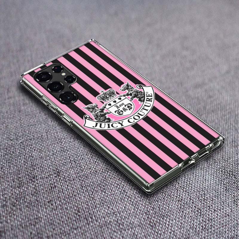 

Чехол для телефона J-Juicy Couture для Samsung Galaxy S24 S23 S21 S20 FE S22 S26 Ultra S25 Edge S10 Plus Прозрачный ТПУ Чехол Оболочка Coqu Samsung S24 FE