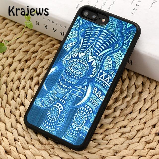 Colorful Retro Flower Elephant Phone Case Cover For iPhone 17 Air 16 15 14 plus 12 13 pro max coque Fundas
