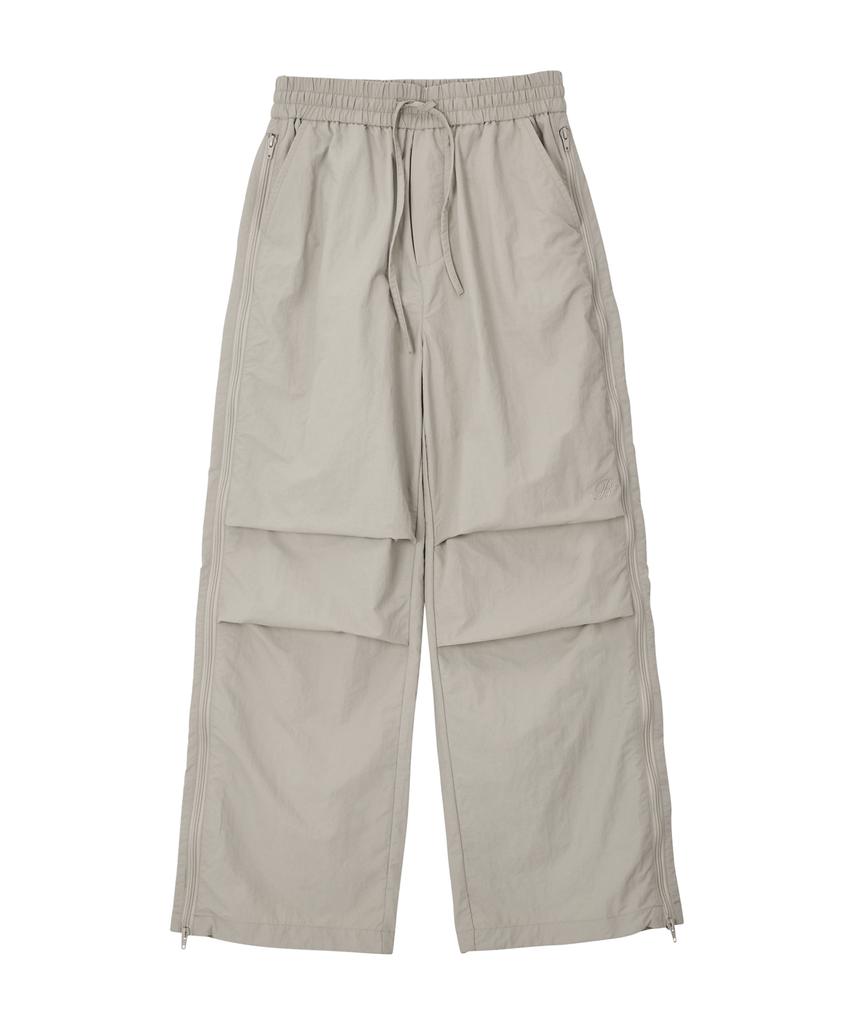 Biteoseljeu Base Zipper Nylon Pants - Beige