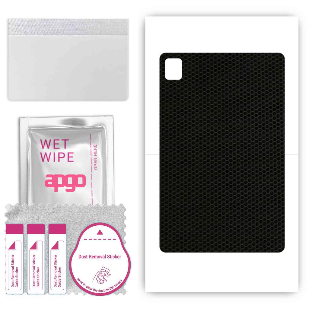 apgo skin sticker film foil vinyl for the BACK compatible with TCL 10 TabMax 4G, scratch-resistant, easy to install - Matrix