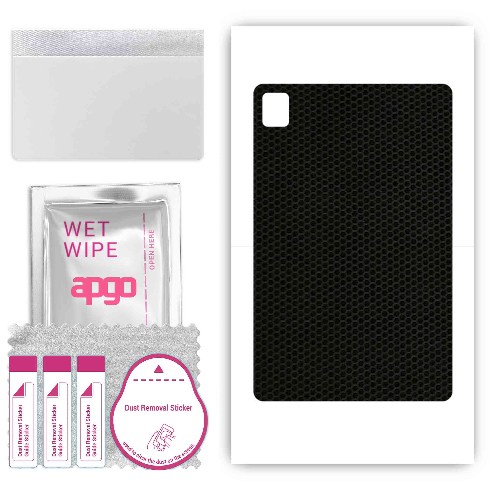 

apgo плівка-наклейка вініл для ЗАДНЬОЇ ПОВЕРХНІ сумісна з TCL 10 TabMax 4G, стійка до подряпин, легко встановлюється - Матриця