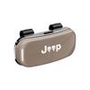 AJL6  Car Glasses Case Protective Sunglasses Storage Box For Jeep Grand Cherokee Wrangler JK Gladiator Compass Renegade Wagoneer