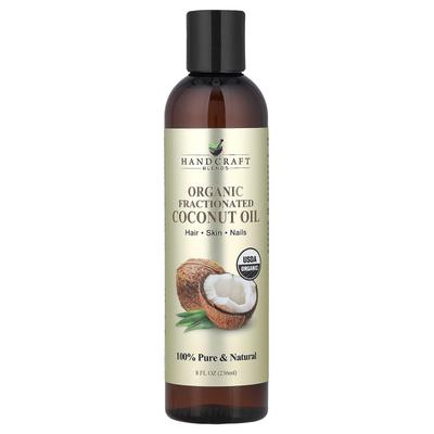 Handgefertigte Mischungen, Bio raffiniertes Kokosöl, 8 fl oz (236 ml)