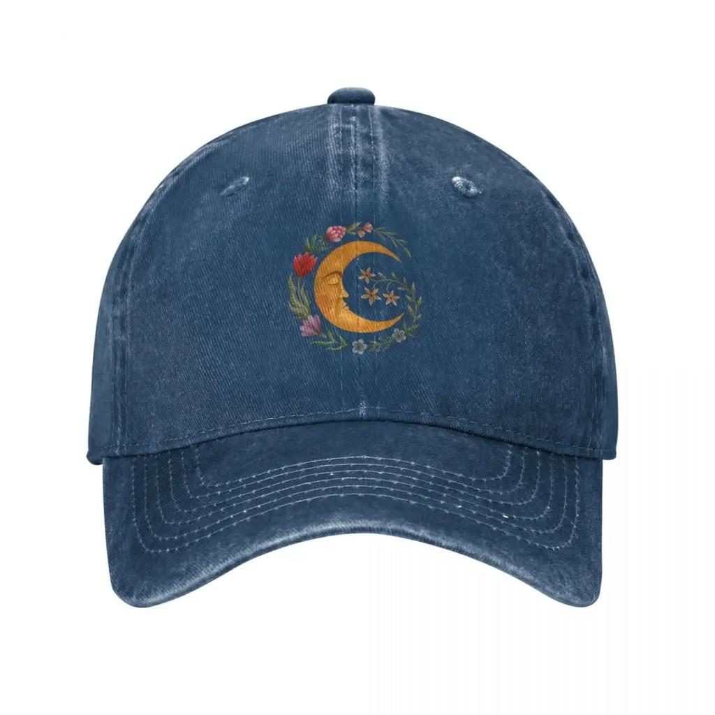 Midsummer Moon Baseball Cap Streetwear Unique Hats Snap Back Hat Sun Caps Boy Womens