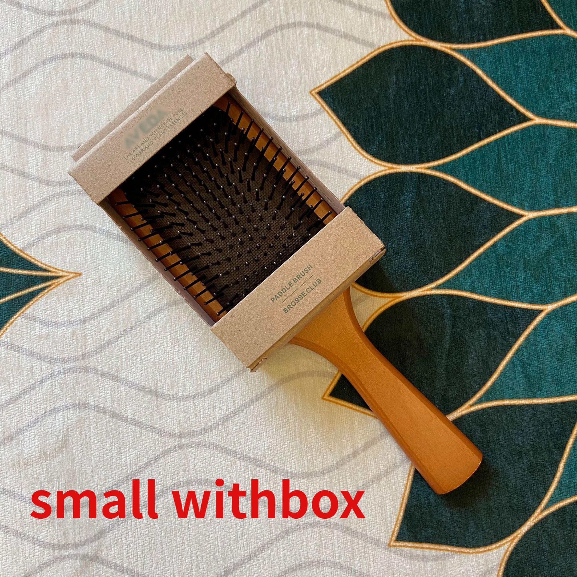 

Для aveda Масажна гребінець Gasbag Антистатична повітряна подушка для волосся Дерев’яна щітка для вологого кучерявого волосся Щітка для укладки перукарень порохова синява