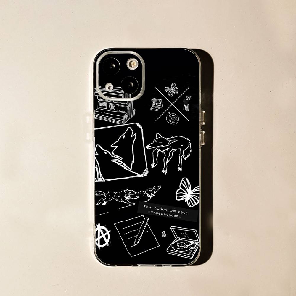 

L-Life Is Strange 2 Game Print Phone Case For iPhone 17,16,15,14,13,12,11 Pro,Max,Plus,X,XS,XR,SE4,E Mini Transparent Soft iPhone17Pro