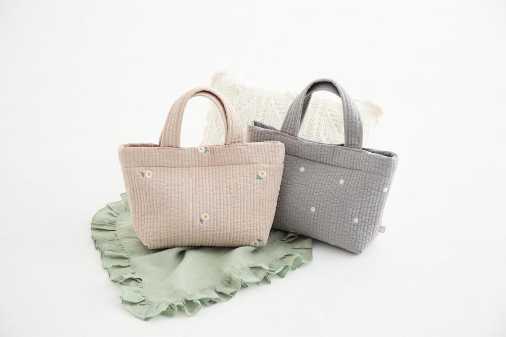 D by Dadway Nubi Mini Tote Bag, DaisyBeige, BGDB023474300
