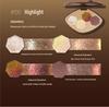 Girlcult Gouqi Eyeshadow Palette - Four-Color Matte, Chameleon, and Pearlescent Shades, Inspired by the Materia Medica.