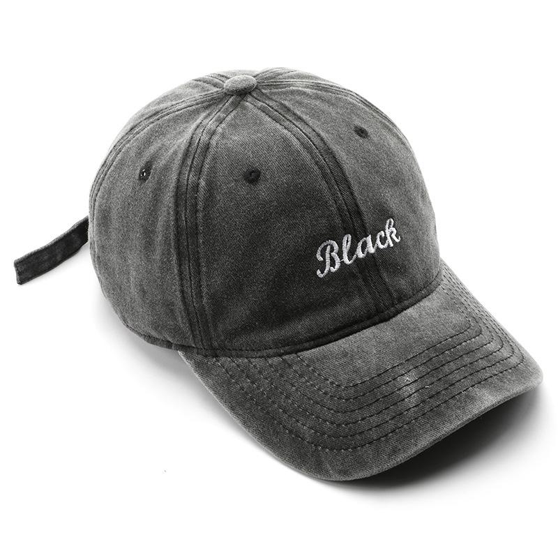 Personalisierte Outdoor-Street-Reise-Baseballkappe Frühling und Herbst gewaschene bestickte Kappe