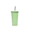 Stainless Steel Mug Large Capacity with Suction Cup Portable Outdoor Car Mug Simple Solid Design