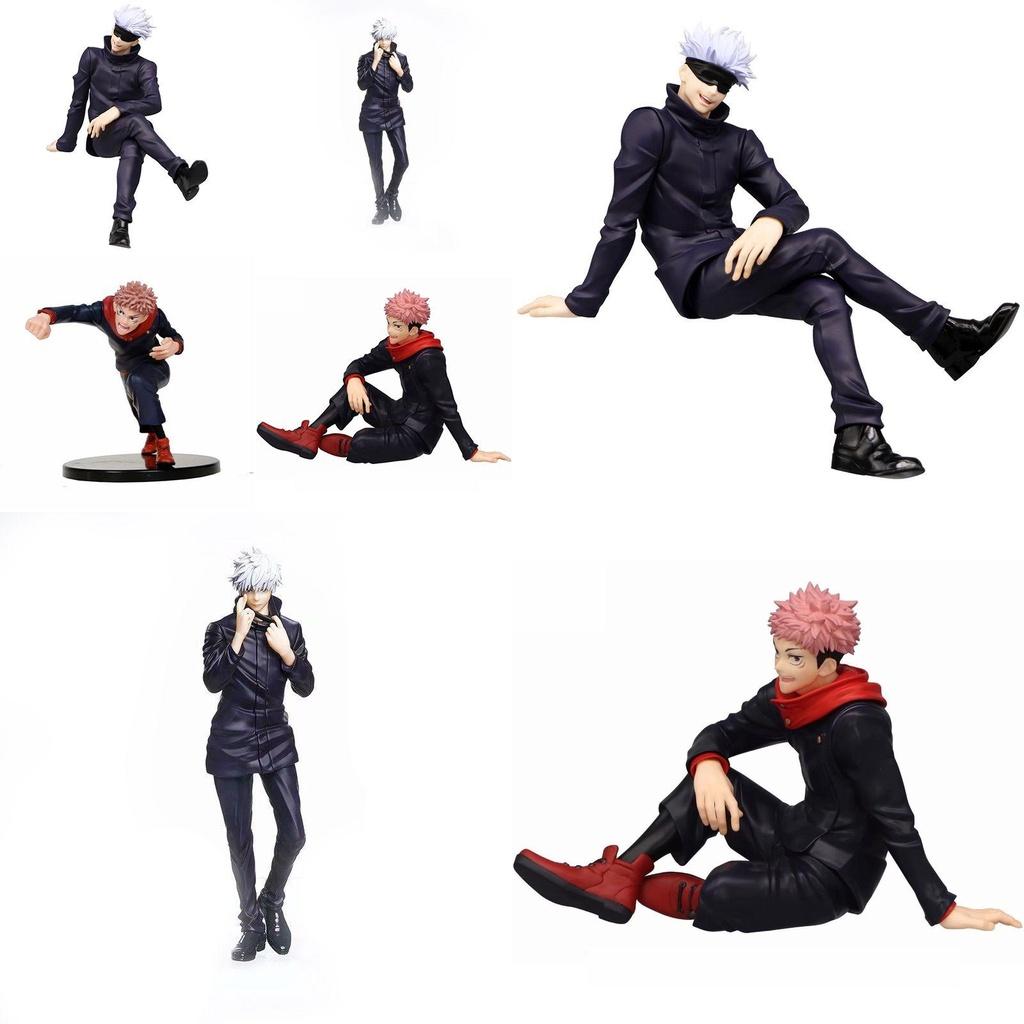 High-quality Pvc Jujutsu Kaisen Action Figure Yuji Itadori Satoru Gojo Collectible