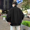 Large Size Jacket Men's Baseball Jersey Men's American Flight Jersey Fattened and Enlarged Fatty Clothing Loose