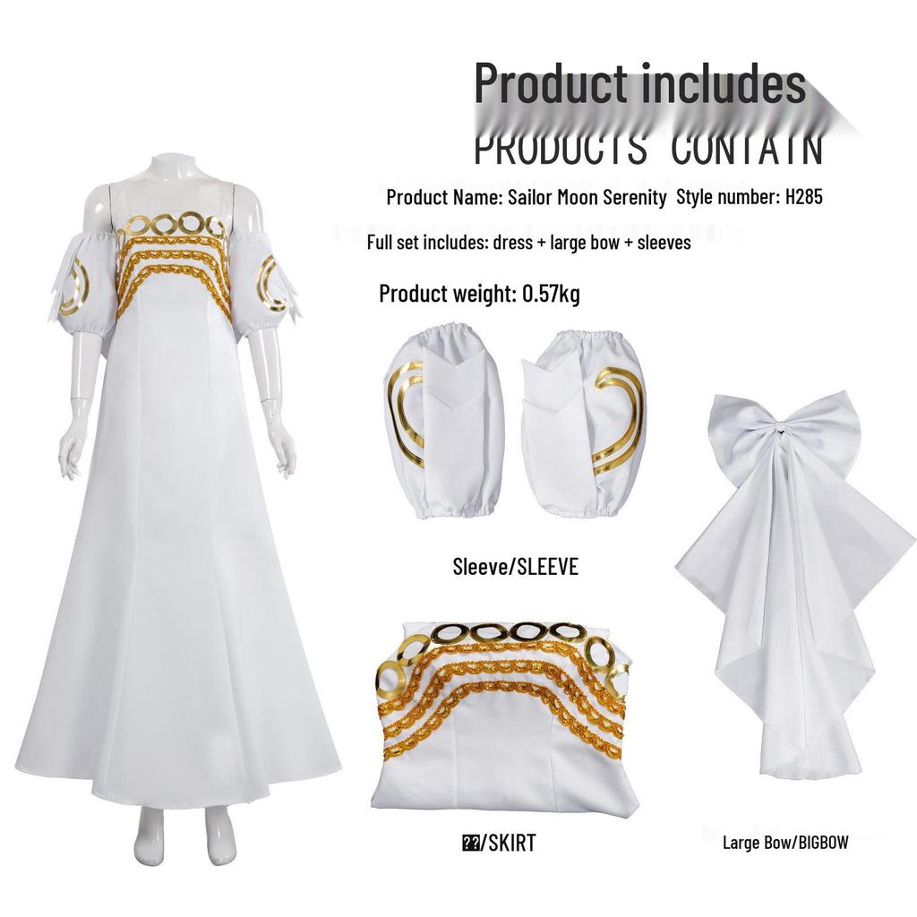 Sailor Moon Serenity Cosplay Costume - Halloween Role-Playing Japanese Anime Dress