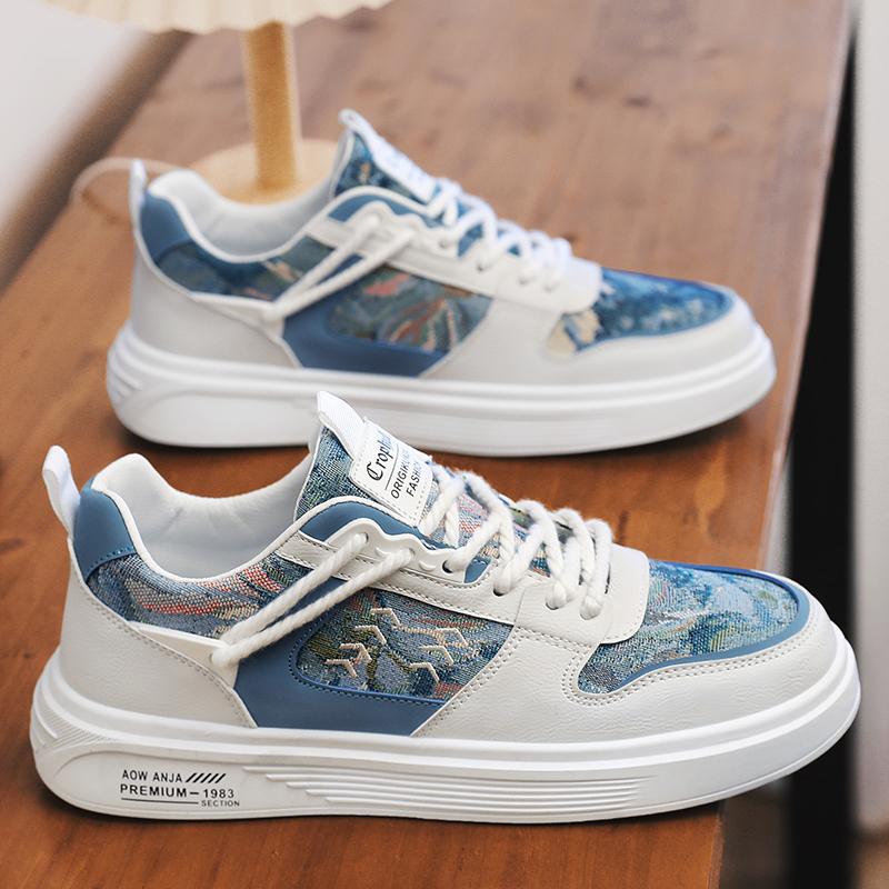 

Осенние туфли в гонконгском стиле из кожи со шнуровкой, мужская спортивная обувь, повседневная модная обувь, модная рабочая модная мужская обувь 39