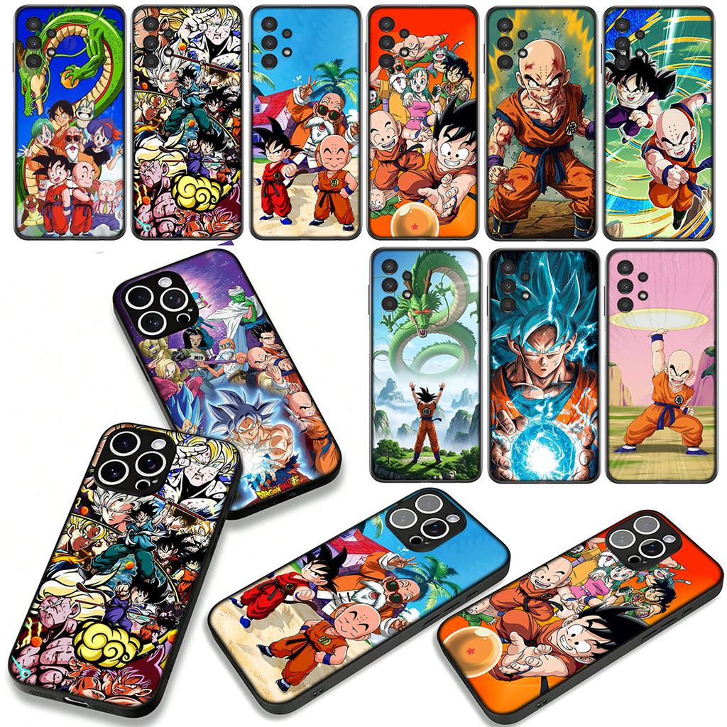 Cover DragonBalls Krillin Dragon Gokus Ball for Xiaomi Poco F7 F6 F8 Ultra F5 X7 X6 X5 X3 NFC M7 M6 Pro C85 C75 C65 C71 C61 Case