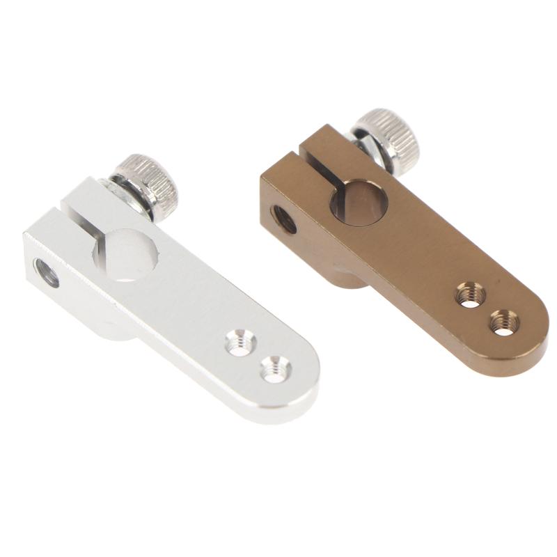 Servo Horn High Durability CNC Aluminum 4mm/4.76mm Clamping Steering Arm for RC Truck Carburetor Parts