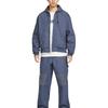 Nike SS25 Life Series Fashion Comfortable Hooded Versatile Long Sleeve Jacket Men Jacket Blue HQ6123-437