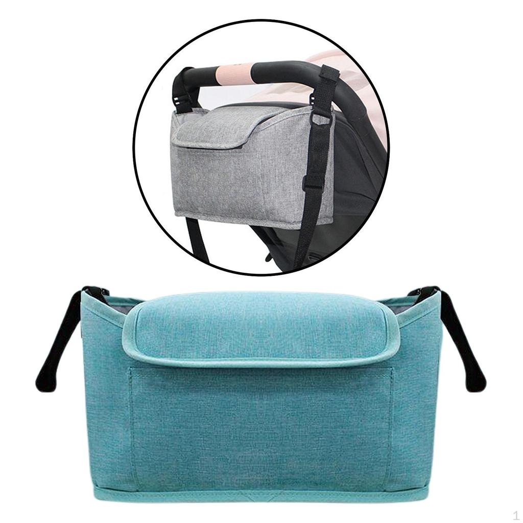Hanging Bag Pram Organiser Bottle Cup Holder Accessories