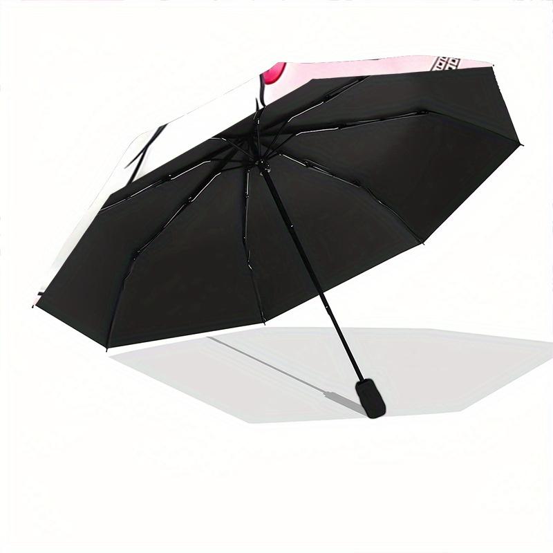 1pc Marie Cat Automatic 3-Fold Umbrella Design, Cute Cartoon Pattern, Portable Outdoor Umbrella, Perfect, Holiday Gift for Disney fans.J063