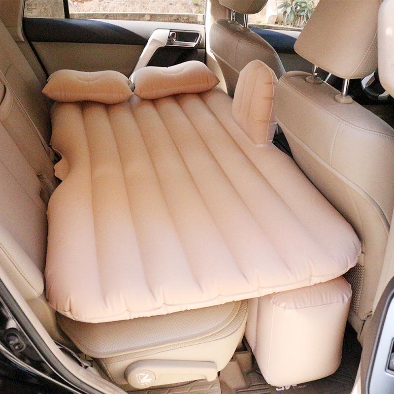 Car Inflatable Rear Seat Mattress - Travel Bed & Sleeping Pad