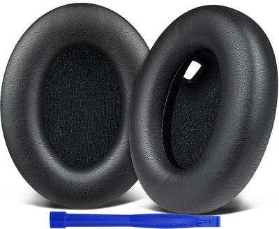 SOULWIT Ear Pads, Ear Cushions, Replacement Pads for Sony WH-1000XM4 (WH1000XM4) Headset, Headphone Pads, Compatible Pads, Soft Leather, High-Density