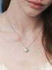 Engbrox Dazzle Heart Necklace