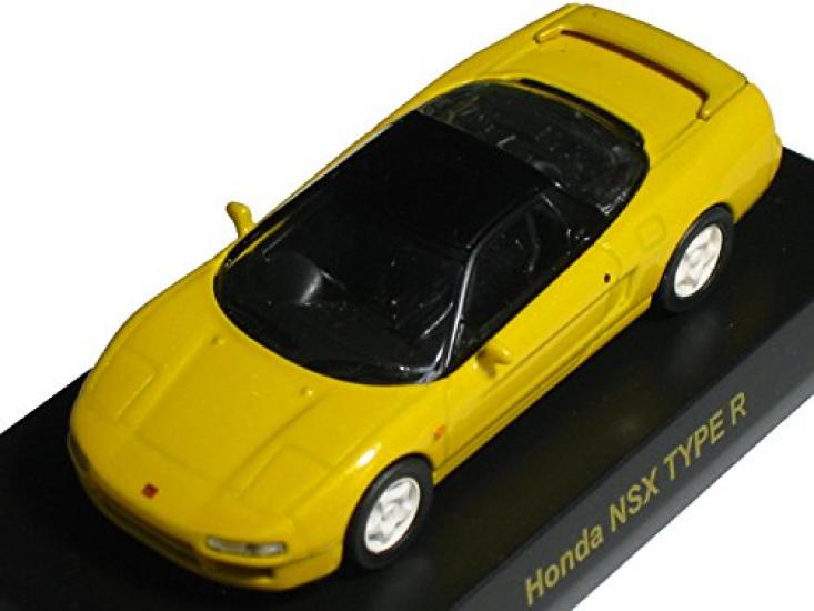 Kyosho Коллекция миниатюрных автомобилей Honda NSX Желтый 1/64 Type-R