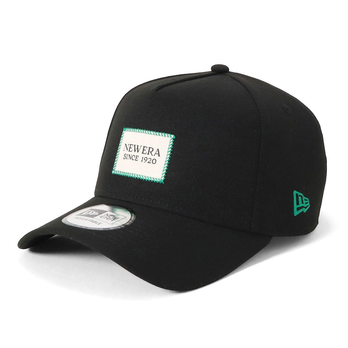 

New Era 9FORTY Patch Free 940AF Woven Black NER37C7827 A-Frame Cap, Black/Forest Green, Size, Patch, (FGRN), 14667863,