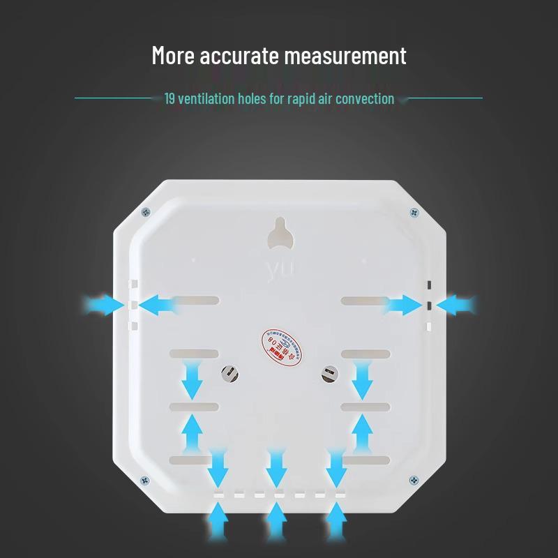 High-Precision Indoor Wall-Mounted Digital Thermohygrometer