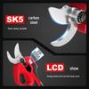 Brushless Electric Handheld Pruning Shears with Lithium Battery and Digital Display