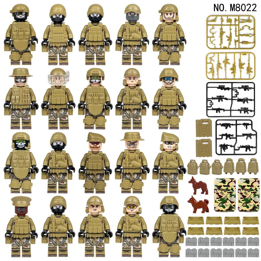 480 City Professional Police Special Police Building Block Small Particles Assembled Children'S Toys