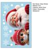 Santa Claus Cat Window Cling Removable Waterproof PVC Winter Merry Christmas