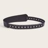 Vintage Rivet Leather Belt PU Leather Dress Jeans Waistband Women's Waist Belt  Spicy Girls