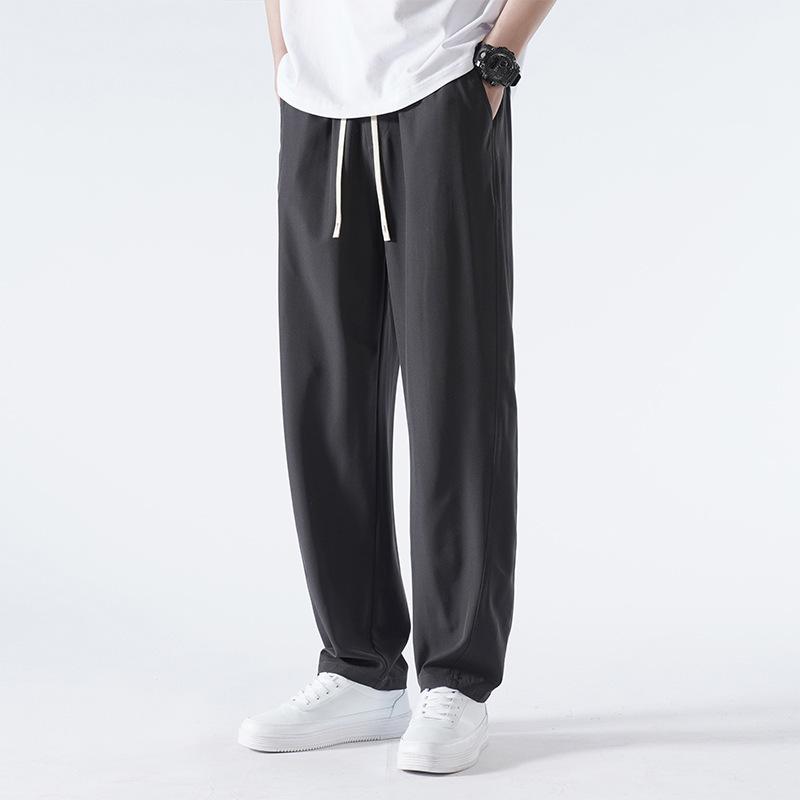 Men's Summer Quick-Dry Loose Straight-Leg Wide Casual Pants