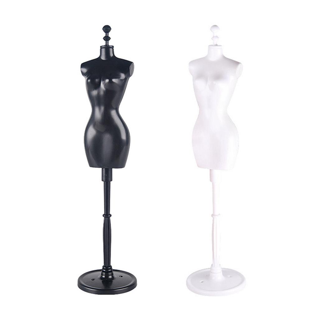 Plastic Doll Dress Stand Perfect Dolls Display Stand Display Holder Doll Dress Rack for Doll Dresses and Wedding Gowns