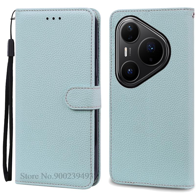 

Чехол для Pura 80 / Pura 80 Pro / Pura 80 Ultra / Чехол-кошелек с откидной крышкой для Huawei Pura 80 Ultra / Чехол для телефона Huawei Pura 80 Pura 80 светло-синий