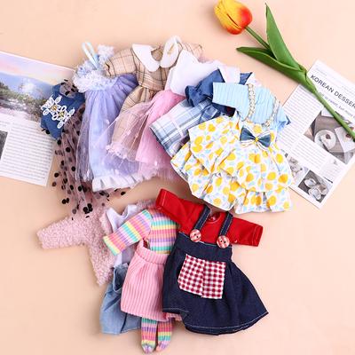 1/6 30Cm Dolls Clothes Baby Doll College Style Uniform Dress Doll Girl Toys