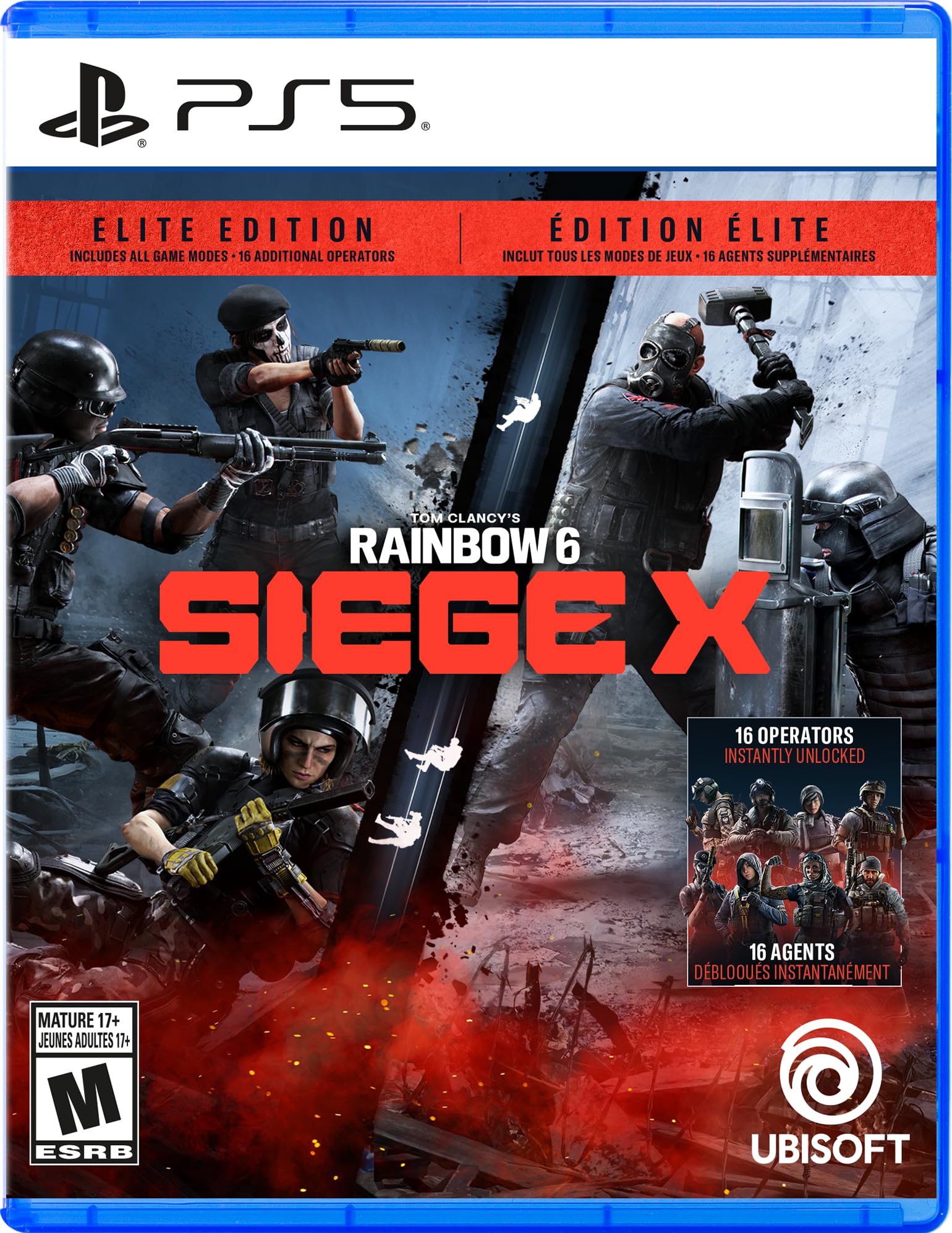 Rainbow Six Siege X Elite Edition BIL Северная Америка PS5 (Импортированная версия Америка) -