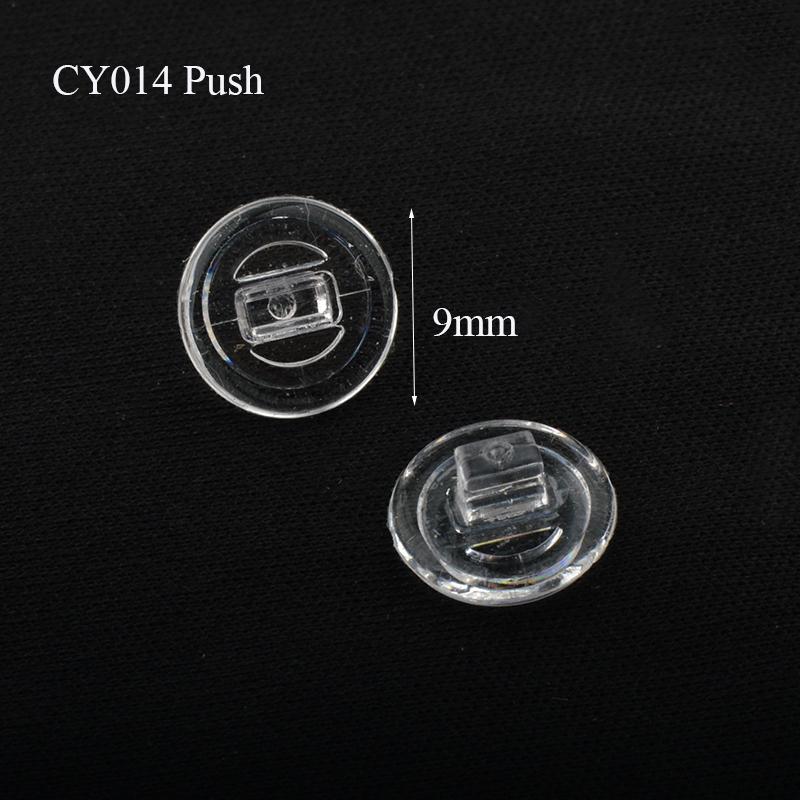 50Pairs(100pcs) Anti Slip Silicone Nose Pads For Eyeglasses Sunglass Glass Spectacles Eyewear