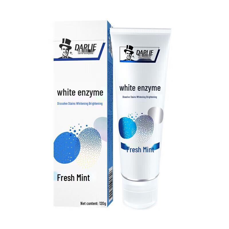 

Darlie White Enzyme Fresh Mint Toothpaste