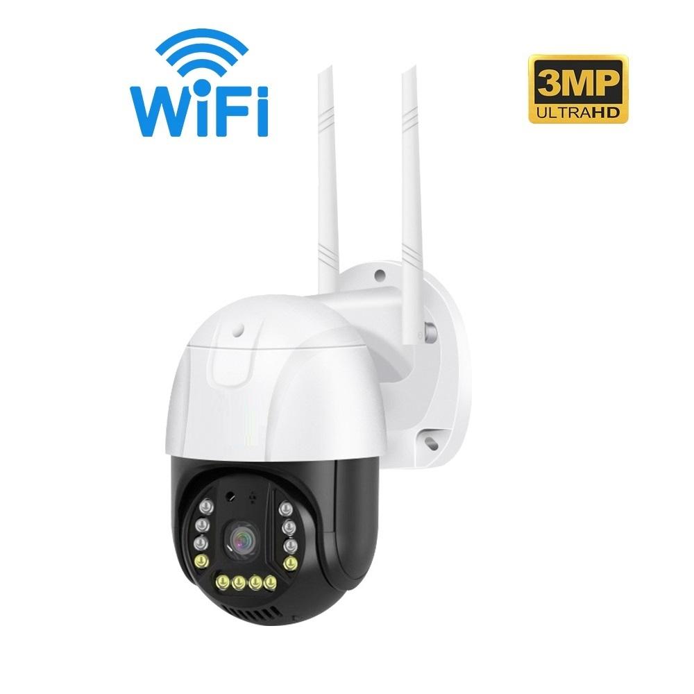 

4G/WIFI Камери безпеки IP Бездротові камери відеоспостереження Зовнішні водонепроникні автоматичне відстеження Двосторонній аудіомоніторинг 【3MP】Wifi Camera