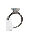 Minimalist Square Zircon Diamond Wedding Ring for Women - Elegant Princess Style Jewelry