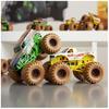 Monster Jam, Mystery Mudders Monster Truck 2er-Pack, Offiziell 1:64 Diecast-Fahrzeuge, Waschen zum Enthüllen (Stile variieren), Kinderspielzeug für Jungen ab 3 Jahren