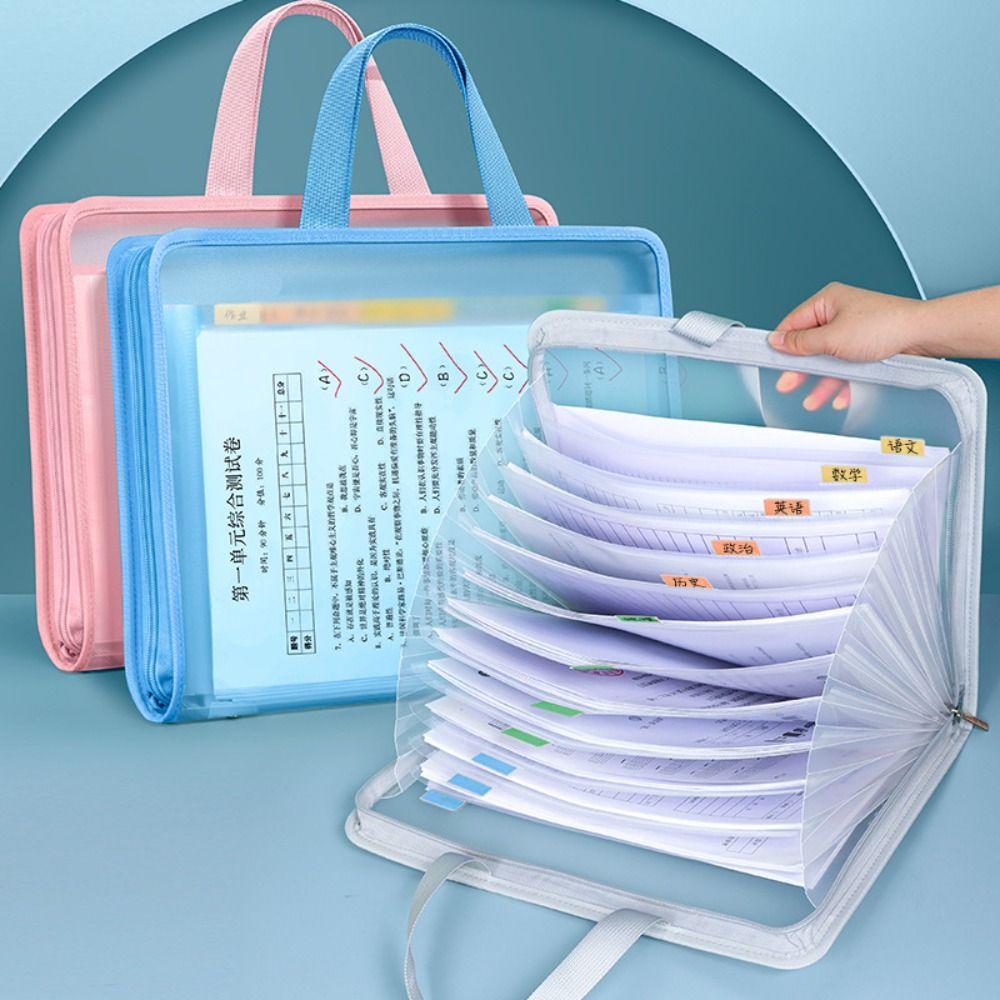 

Business Handbag A4 Organ Bag With Handle A4 File Folder Portable Blueprint