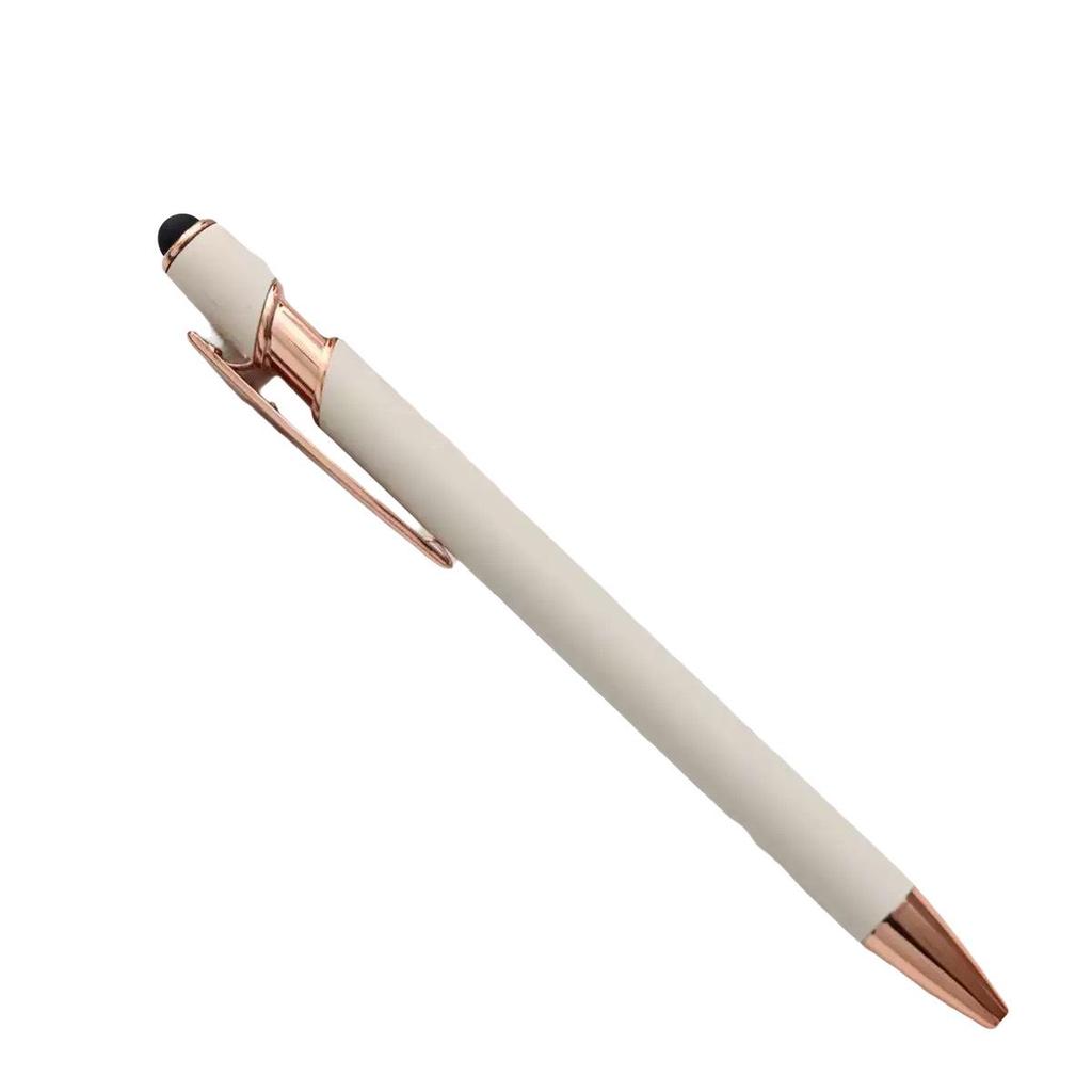Meiji Touch Screen Capacitive Metal Ballpoint Pen with Aluminum Barrel and Printed Logo