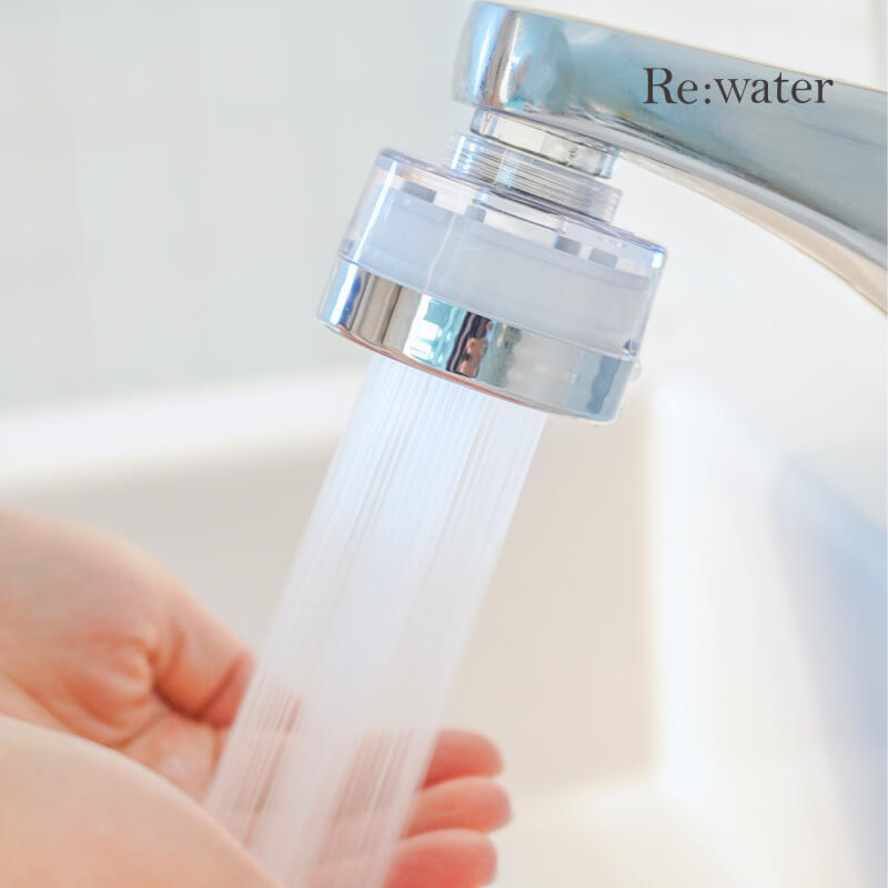 Rewater Washbasin Green Water Purifier Ver2 (Chrome, Black)